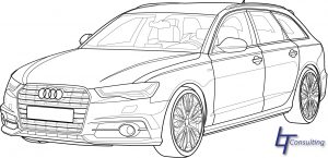 Audi_A6_Line_art